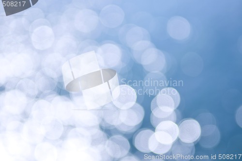 Image of Blue and white background
