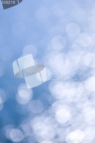 Image of Blue and white background