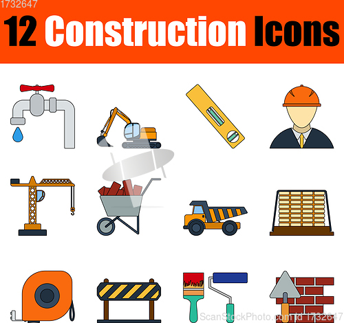 Image of Construction Icon Set