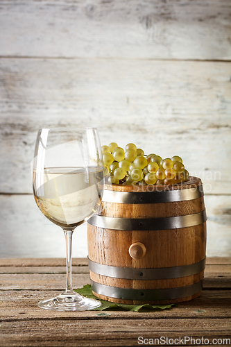 Image of Still life with wine