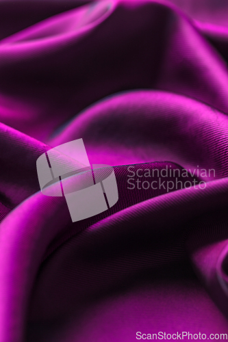 Image of Purple satin cloth