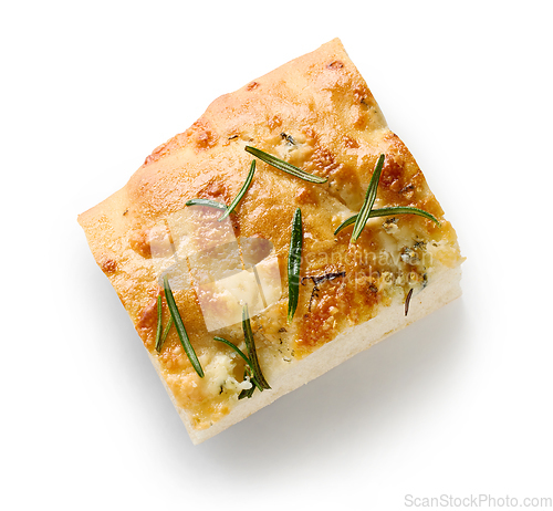Image of italian flat bread focaccia