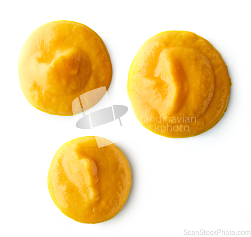 Image of yellow vegetable puree