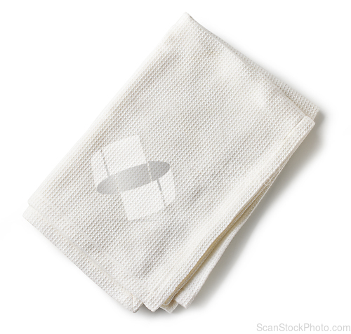 Image of folded cotton napkin