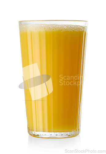 Image of glass of fresh orange juice