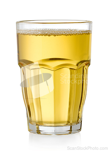 Image of glass of apple juice