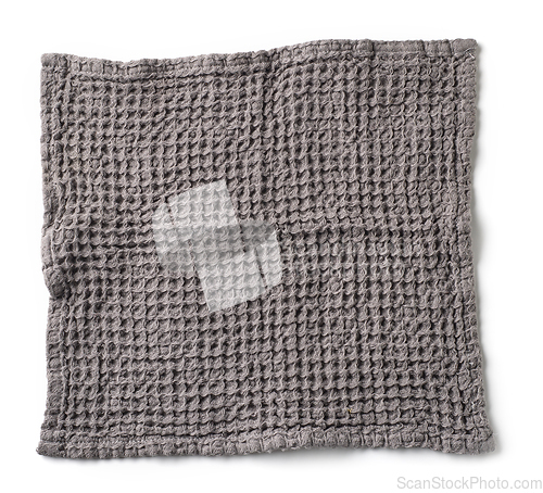 Image of grey cotton napkin