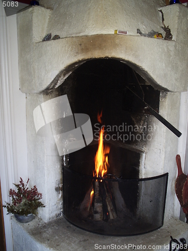 Image of Wood-burning stove