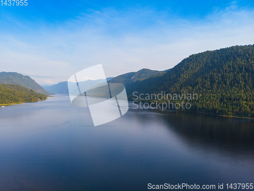 Image of Teletskoye lake in Altai mountains