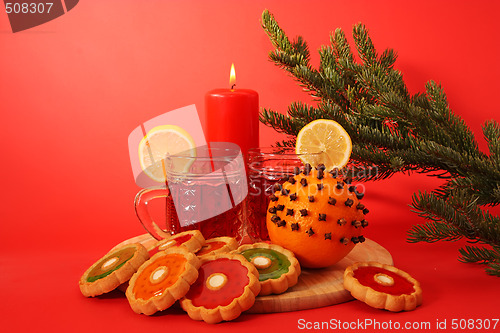 Image of Christmas still life