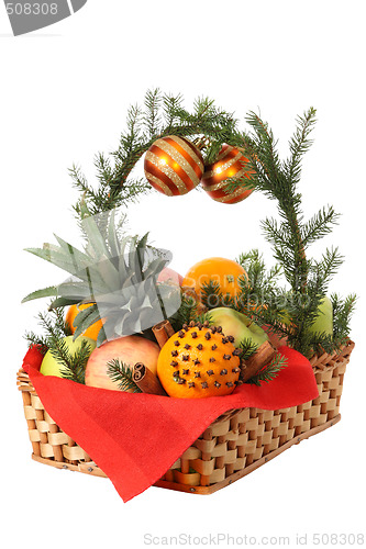 Image of Christmas basket