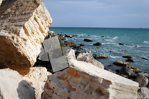 Image of Cliffs by the sea.