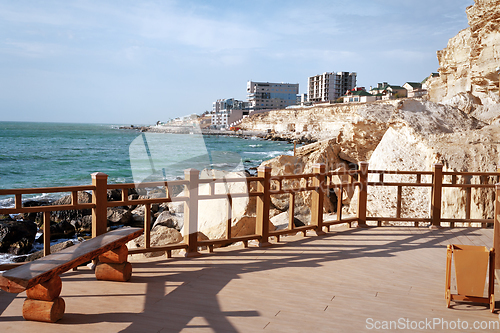 Image of Rock trail in Aktau.