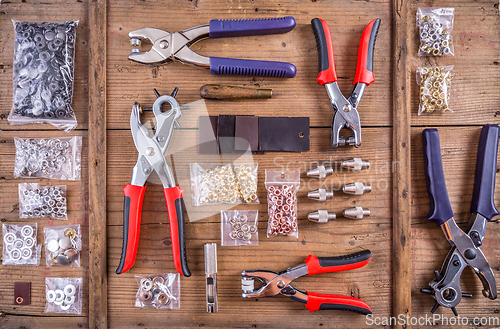 Image of Leather punch tools