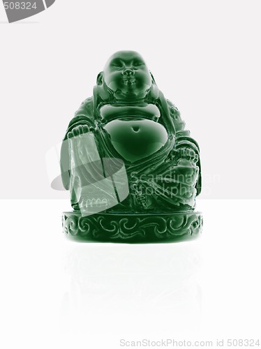 Image of green buddha