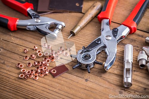 Image of Leather punch tools