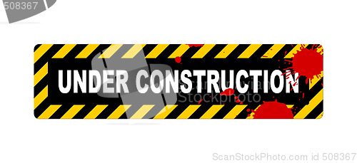 Image of under construction sign