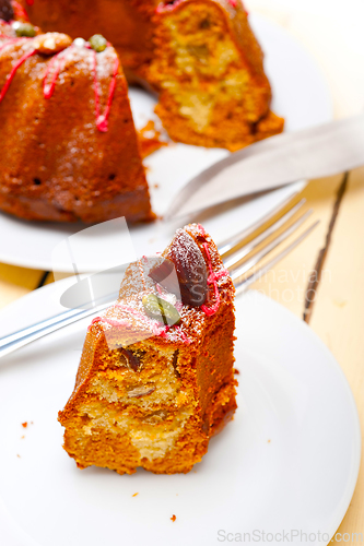 Image of chestnut cake bread dessert