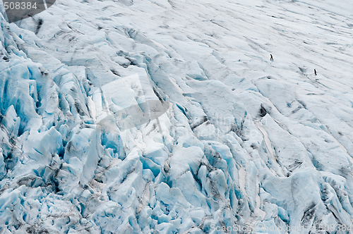 Image of Climbers on ice