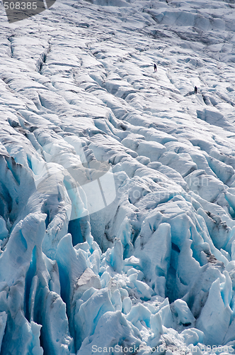 Image of Climbers on ice