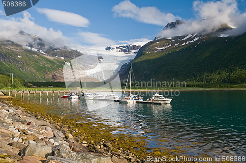 Image of Glacier and fjord