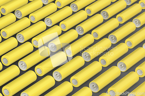 Image of AA size batteries
