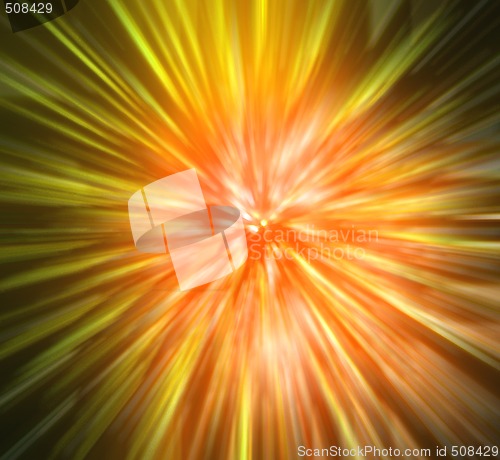 Image of abstract explosion background