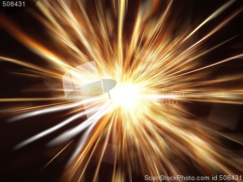 Image of abstract explosion background