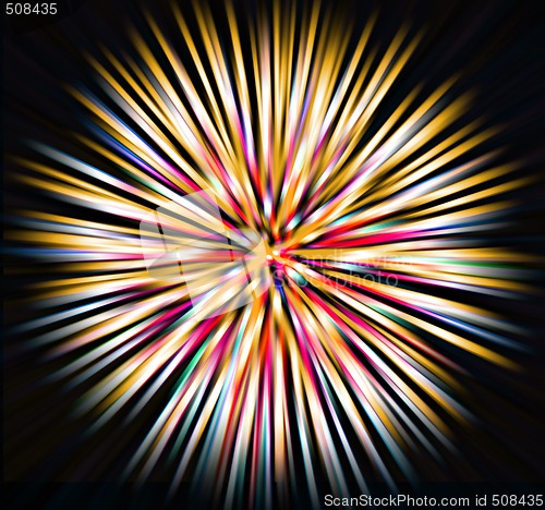 Image of abstract explosion background