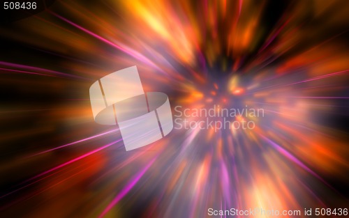 Image of abstract explosion background