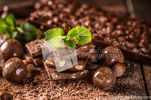 Image of Assortment of fine chocolates