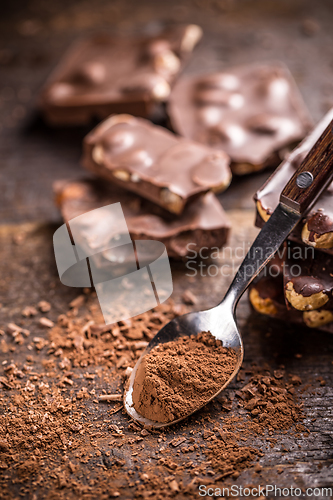 Image of Chocolate with nuts