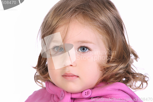 Image of beauty a little girl 