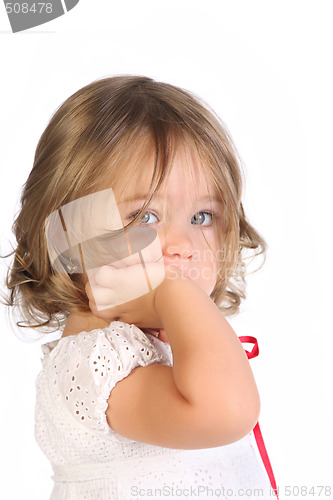 Image of beauty a little girl 