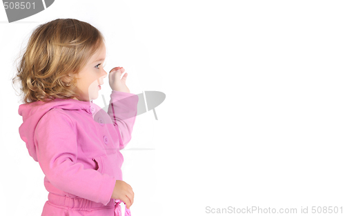 Image of beauty a little girl