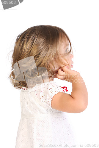 Image of beauty a little girl 