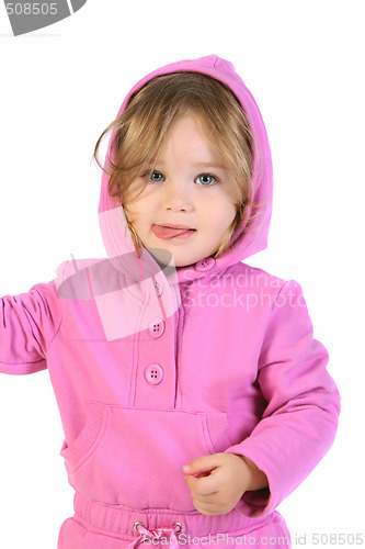 Image of beauty a little girl 