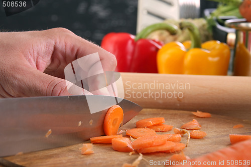 Image of chef preparing lunch