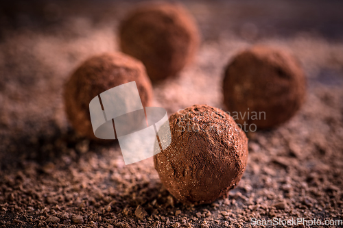 Image of Truffle chocolate candies