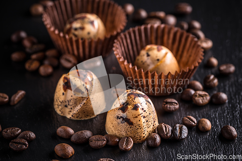 Image of Dark chocolate pralines