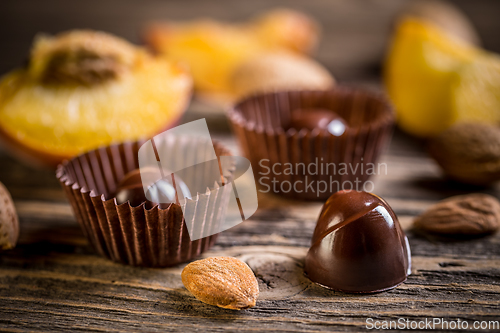 Image of Gourmet chocolate bonbons
