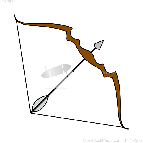 Image of Icon Of Bow And Arrow