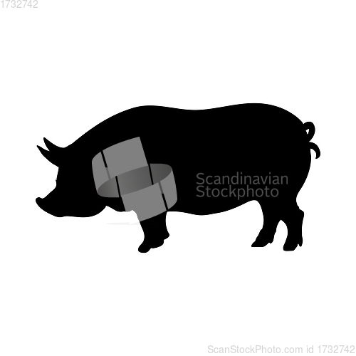 Image of Ukrainian Pig Silhouette