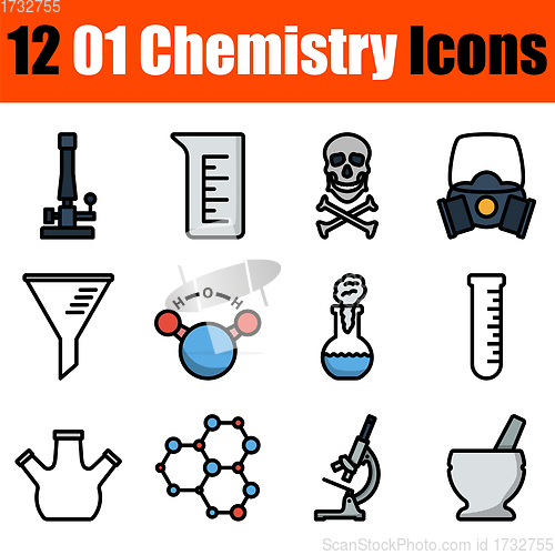 Image of 01 Chemistry Icon Set