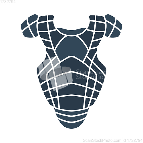 Image of Baseball Chest Protector Icon