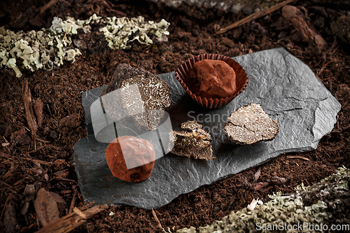 Image of Vegan chocolate truffles