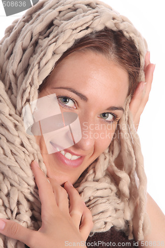 Image of beautiful young a woman