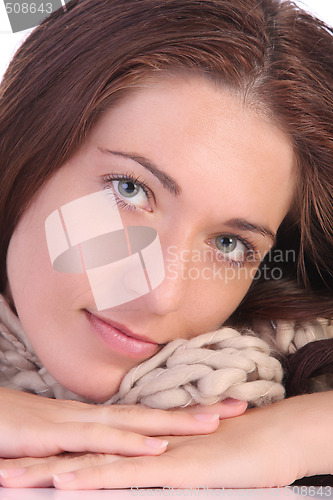Image of beautiful young a woman 