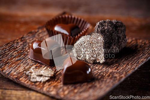 Image of Vegan chocolate truffles