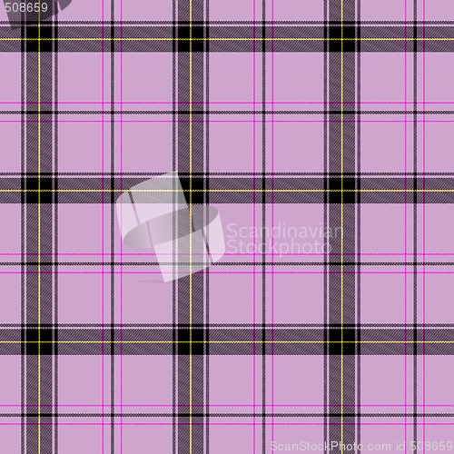 Image of pink scottish tartan